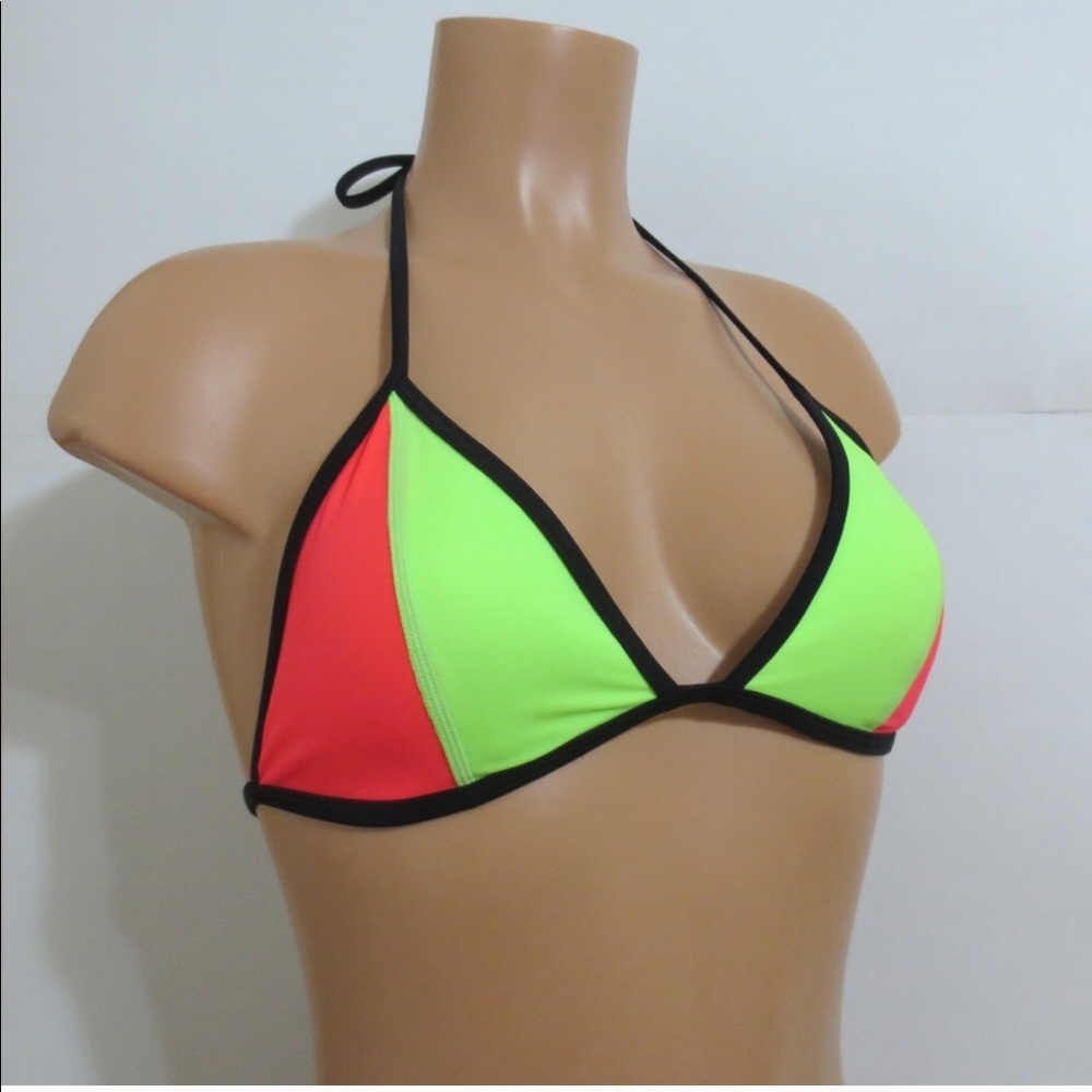 PINK Victoria’s Secret Triangle Bikini Top L👙